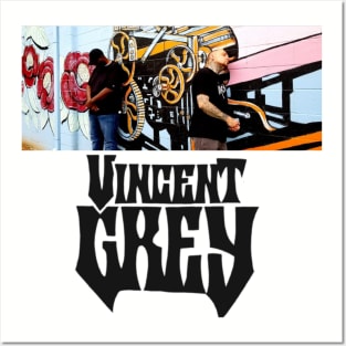 Vincent Grey Graffiti Posters and Art